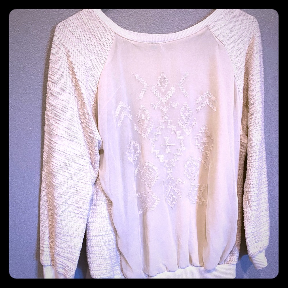 White sweater